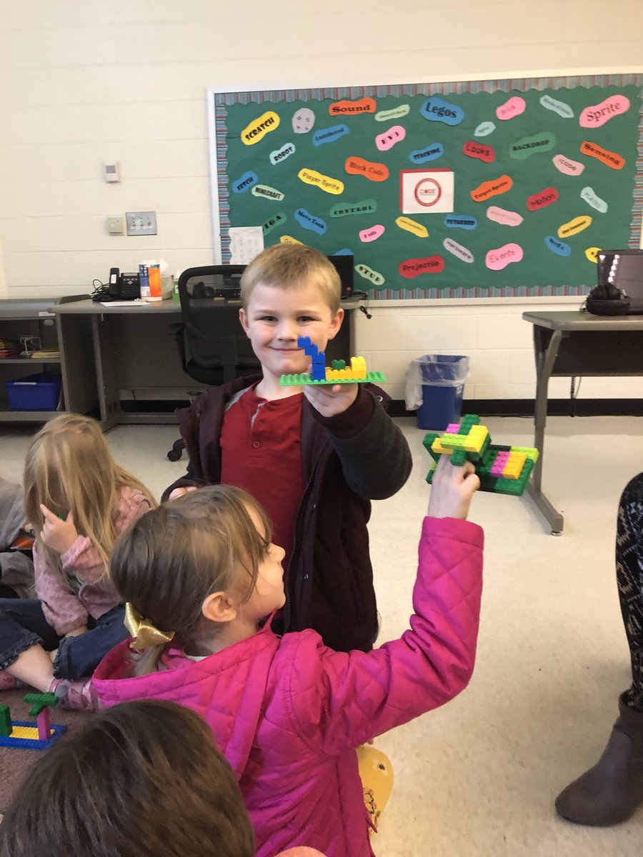 HiottHope's tweet photo. These coders were so creative when making an island landform out of Lego bricks. They even added palmetto trees for SC! #oneRCE #GrowinginFirst #lex1codes https://t.co/CAD4HNOT0K