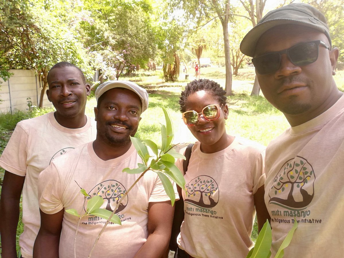 mitimasango's tweet image. @ZimTreeTrust  thank you for a good day at @BallantynePark MitiMasango we left our contribution there. We will visit time to time checking on our part of the masango