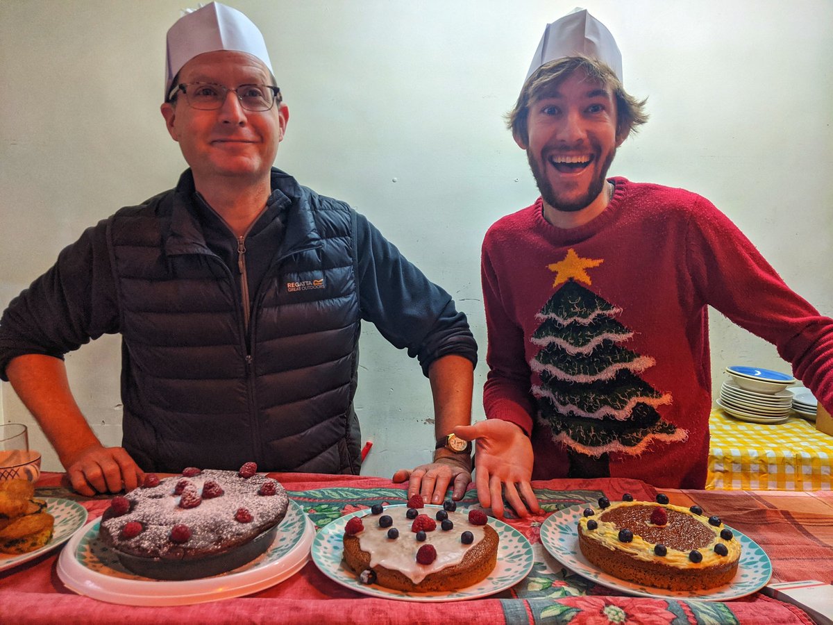 Thank you <a href="/Bluebird_bakery/">Bluebird Bakery</a> for the bread donation and to <a href="/RootsandFruitss/">rootsandfruits</a> for the soup! We have such gorgeous food being served at our Winter Fayre by our handsome chefs! #Leeds #CraftFayre #Steiner