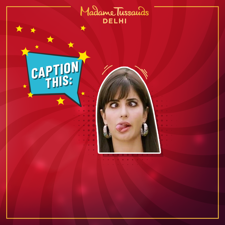 Tussaudsind's tweet photo. Give your best shot on the craziest caption to this situation!
.
.
#TussaudsDelhi #MadameTussauds #KatrinaKaif #KatrinaatTussauds #CaptionThis #BollywoodGame #CommentandParticipate #ParticipateNow #Bollywood #CelebrityExperience https://t.co/YHNLNug1An