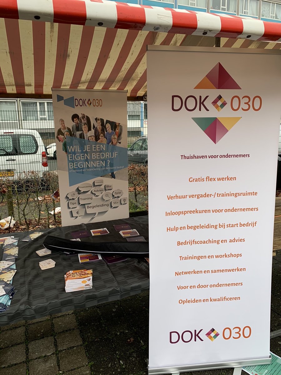 Kom jij ook langs bij de #socialebuurtmarkt in #overvecht? Wij zijn er ook om je vragen over  #ondernemen of een eigen #bedrijf te beantwoorden