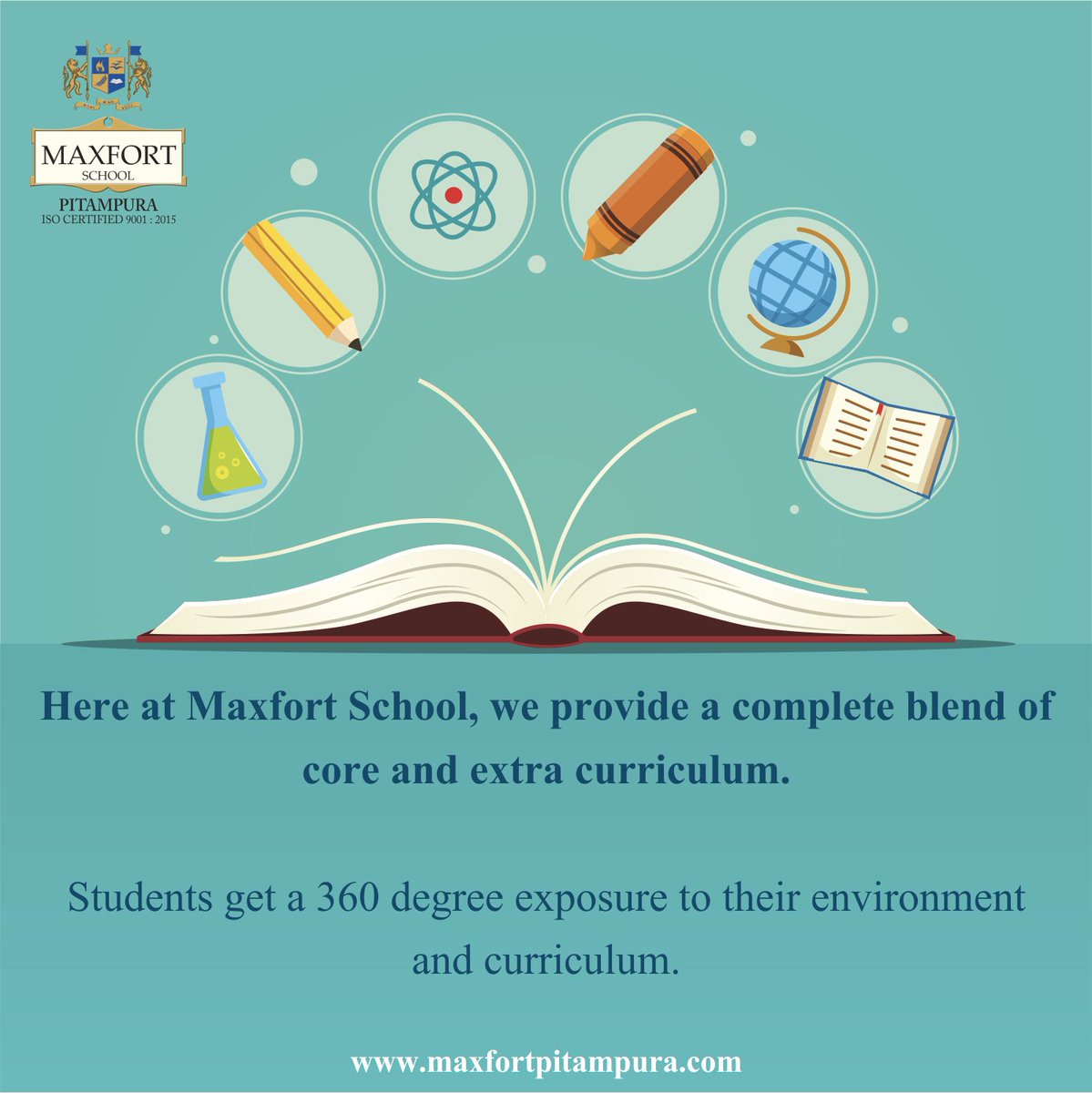 maxfortp's tweet photo. Here at Maxfort School, we provide a complete blend of core and extra curriculum.
Students get a 360-degree exposure to their environment and curriculum.
#edu #saturday #maxfort #maxfortschool #learning #education https://t.co/bauCZWAE2I