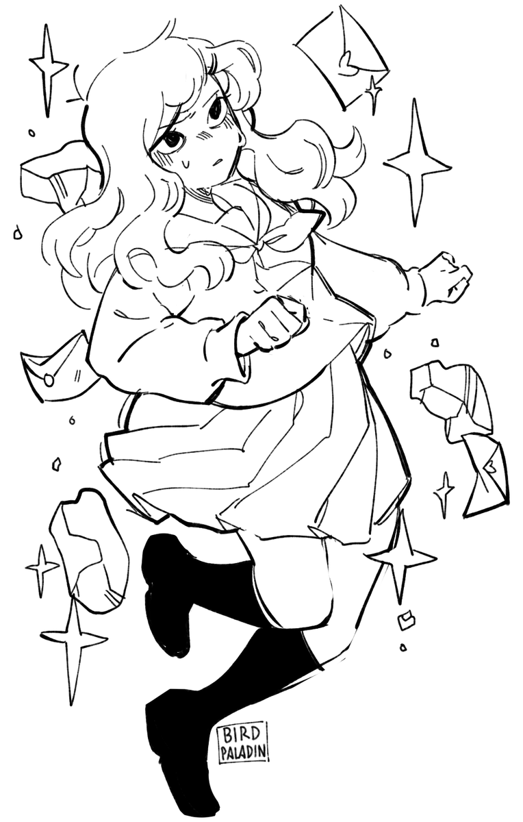 (pulls out my girl esper au) im back on my bullshit 