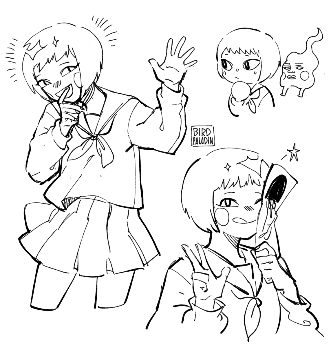 (pulls out my girl esper au) im back on my bullshit 