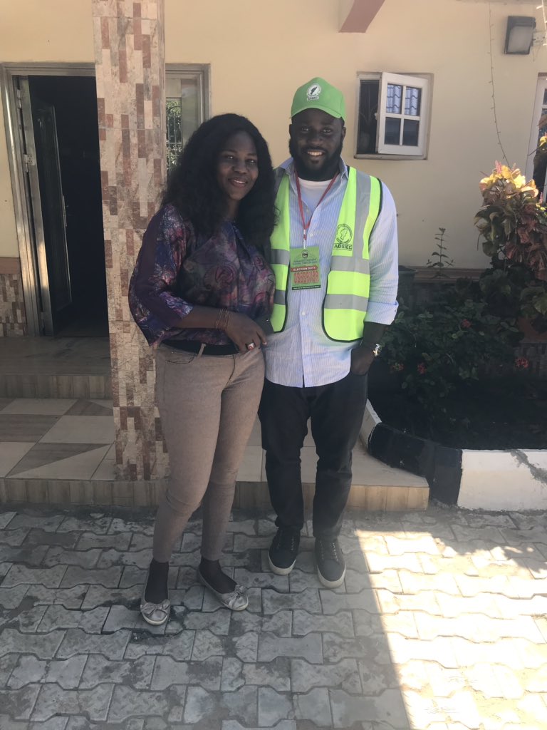 Ajiinee's tweet image. Family first! In Adamawa to support LGA Elections and i had to pay big sis, Mummy Nicole @librannette a visit in the midst of it all. 
She is also adding value to the health sector ❤️❤️❤️ #NormalLevel