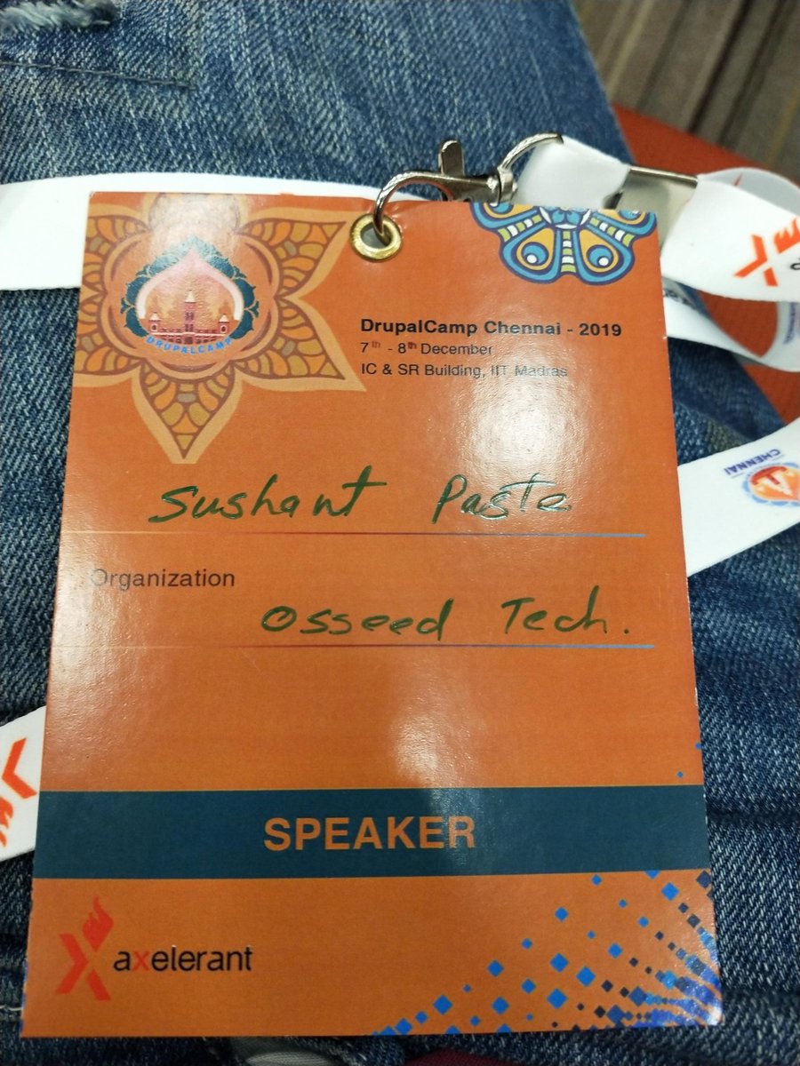 sushantpaste's tweet photo. #drupalcampchennai Thanks for all attendies. first ever session from osseed team #CiviCRM @osseed https://t.co/ROdlokpzCJ