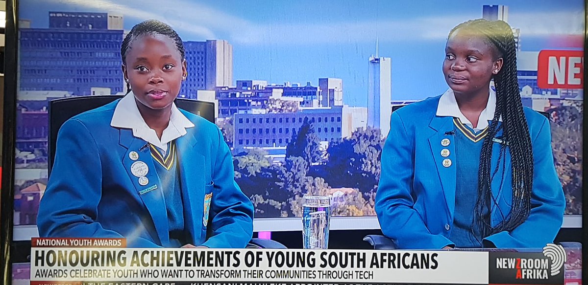 concerningmj's tweet photo. #StepUp2019 winners Hoerskool Secunda and my colleague Brenda are on @Newzroom405 right now! @SasolSA is proud to be part of the Step Up 2 A Start Up programme for the sixth consecutive year, a programme that aims to inspire a culture and mind-set of entrepreneurship https://t.co/wfdawuEXZz