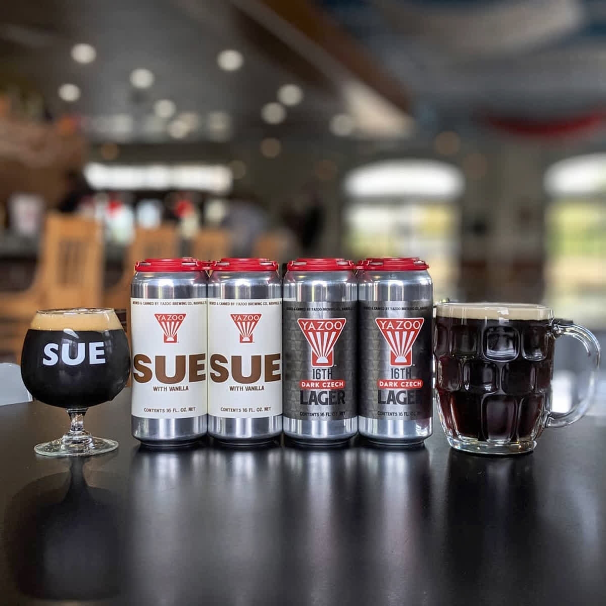 Both of these @yazoobrewing brews await you tonight: The Sue with Vanilla and the Dark Czech Lager. See you soon!
📸Yazoo Brewing Company