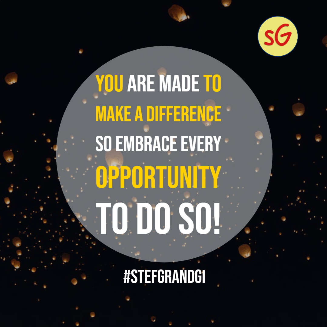 Make the Difference, NOW! 🤔🙏🏾
via <a href="/stefgrandgi/">Stef Grandgi</a>
#stefgrandgi