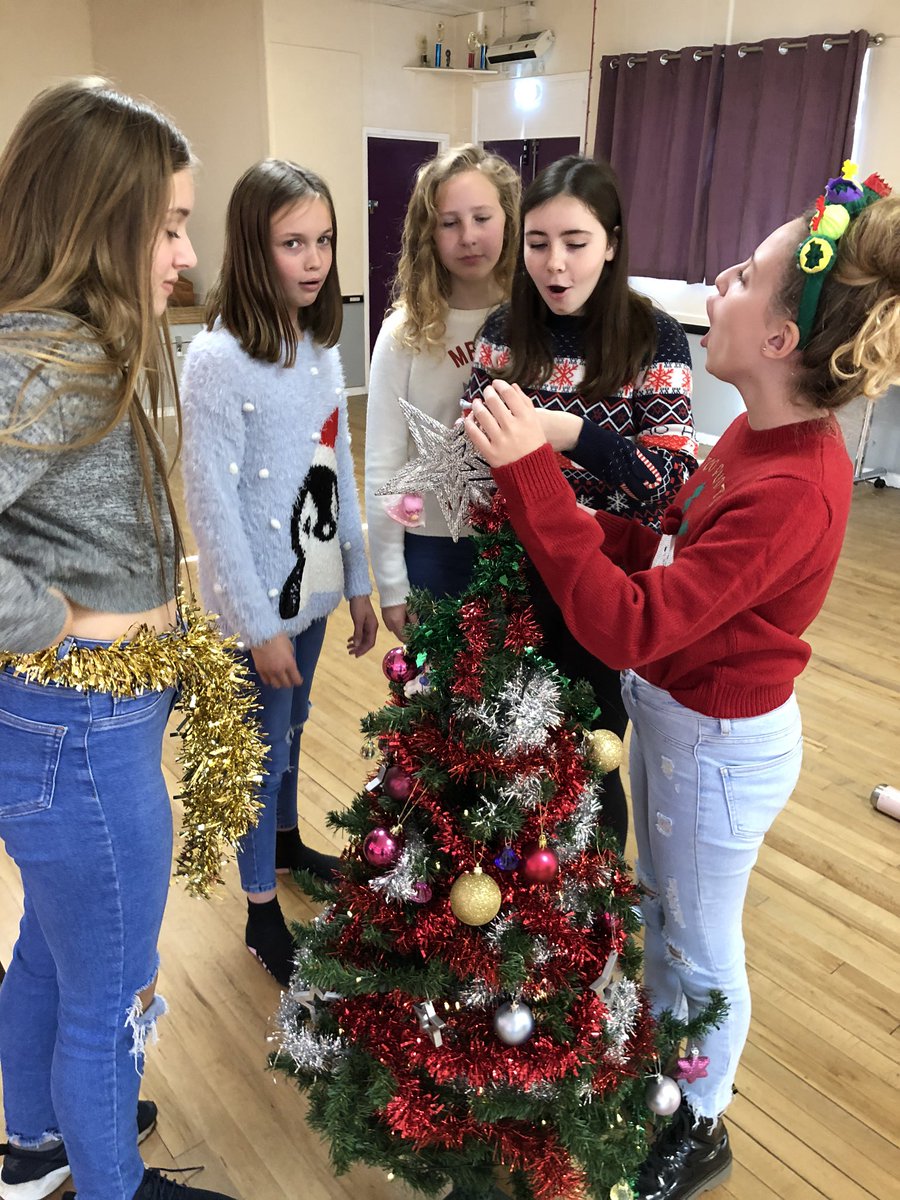 EnactAcademy's tweet photo. 🎄 There was a real festive feeling at Enact today as we played Christmas games and decorated our tree 🎄 

Next week is our last session and we are doing a pantomime class - oh yes we are! https://t.co/t5C3U77So3