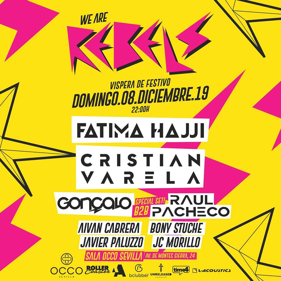 cristianvarela's tweet photo. Join in Sevilla for the last #Rebelsfest party of the year! 🎊 https://t.co/bGPDn0OPkS