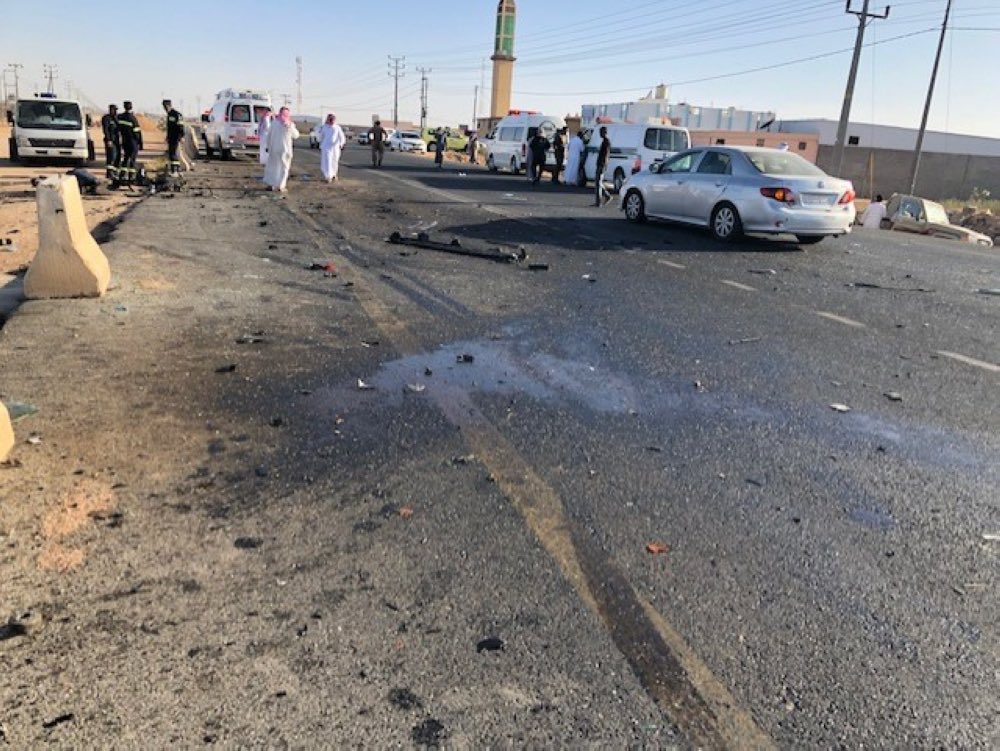 ksa_taiff's tweet image. #طريق_عشيره اهالي عشيرة يحملون وزارة النقل الوفيات الواقعة على طريق عشيرة والسبب تعثر الطريق لأكثر من خمس سنوات