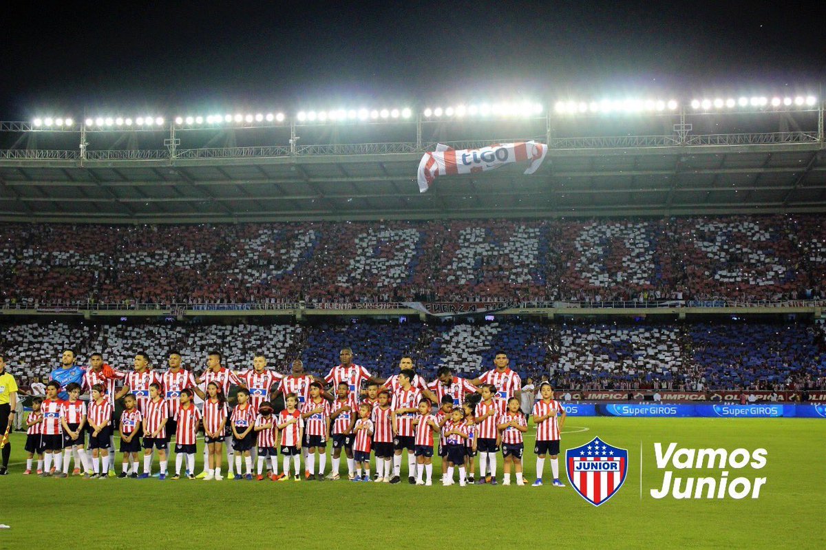 🇮🇩¡EL TRICAMPEONATO ESTÁ CERCA!🇮🇩 En Palmar de Varela apoyamos con el alma al equipo tiburón porque creemos que la décima estrella se viene a Barranquilla. 
Que nuestra alegría y energía lleguen al Pascual. Te queremos ver T R I C A M P E Ó N. 
¡VAMOS JUNIOR! 🔴⚪️🔵