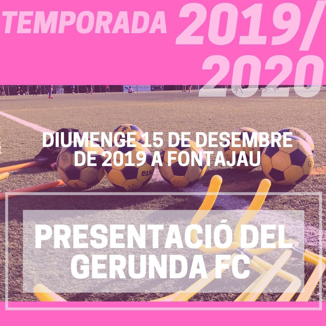 Aquest cap de setmana el Gerunda no juga, però la setmana vinent tenim la presentació oficial del Club. Tots els equips jugarán a casa i a les 12h hi haurà la presentació. #orgulloses #futbolfemení #posemnosguapes #GerundaFCpresentacio #volemjugar
