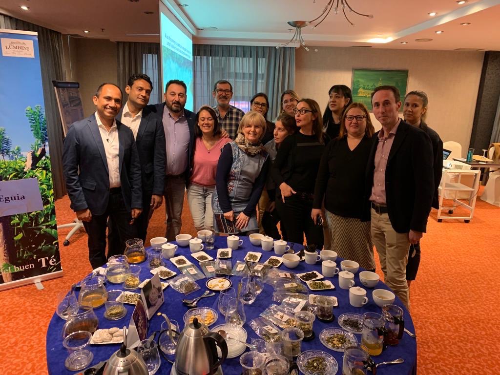 LumbiniTea's tweet photo. We were so lucky to have met some of the Lumbini Tea lovers over in Europe. Hopefully we will see you at the Lumbini Tea Valley in Sri Lanka 🇱🇰 https://t.co/jSdDyrfSFh