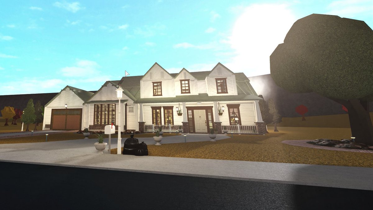 roblox bloxburg two story family house