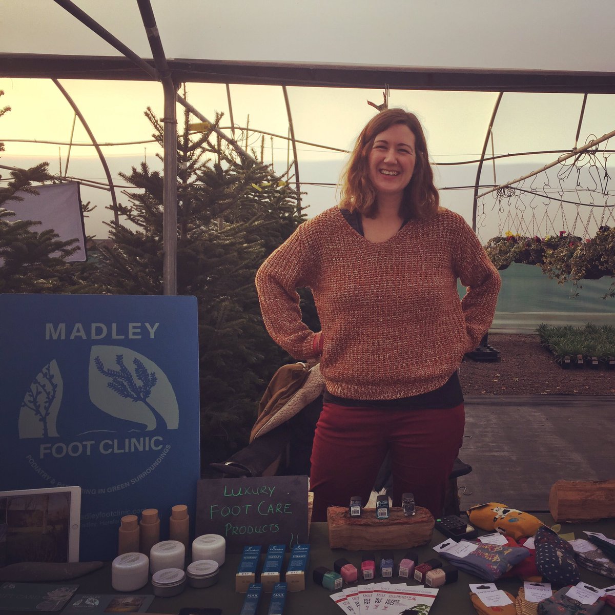 Infinite Podiatry & Physio (@infinite_podphy) on Twitter photo Having a lovely time <a href="/madleyplants/">Madley Plants</a> Love Local Christmas! Great to be meeting our community and spreading the word about #madleyfootclinic
#herefordshire
#hereford Having a lovely time <a href="/madleyplants/">Madley Plants</a> Love Local Christmas! Great to be meeting our community and spreading the word about #madleyfootclinic
#herefordshire
#hereford