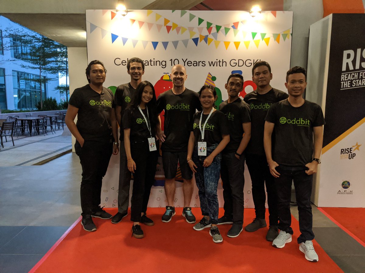 evenbit's tweet photo. It's a wrap. First full team conference trip π #DevFestKL19 #DevFest19 #DevFest #gdgkl https://t.co/fHgD5ZI3O1