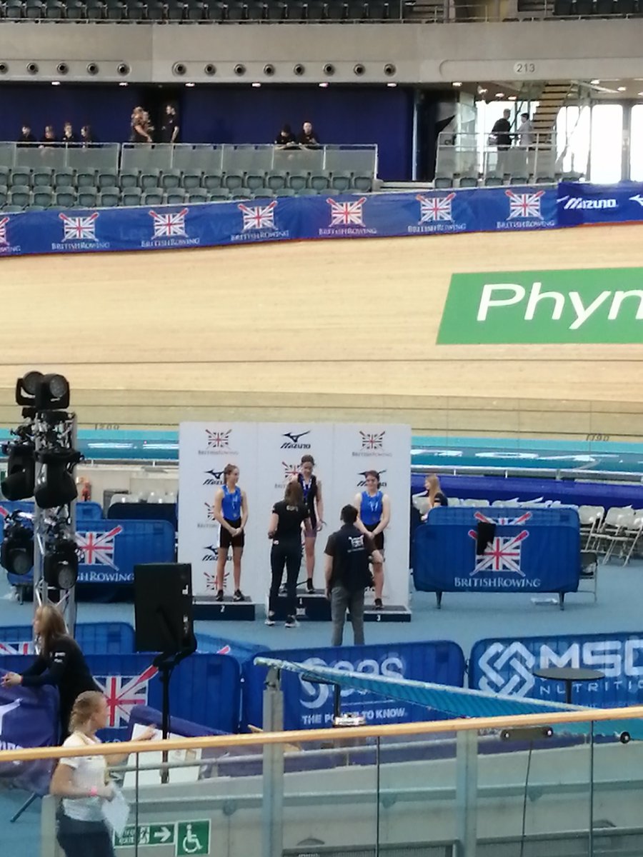 MIRC on the podium.. Gold for Carys in Year 8 3 mins #BRIC2019
