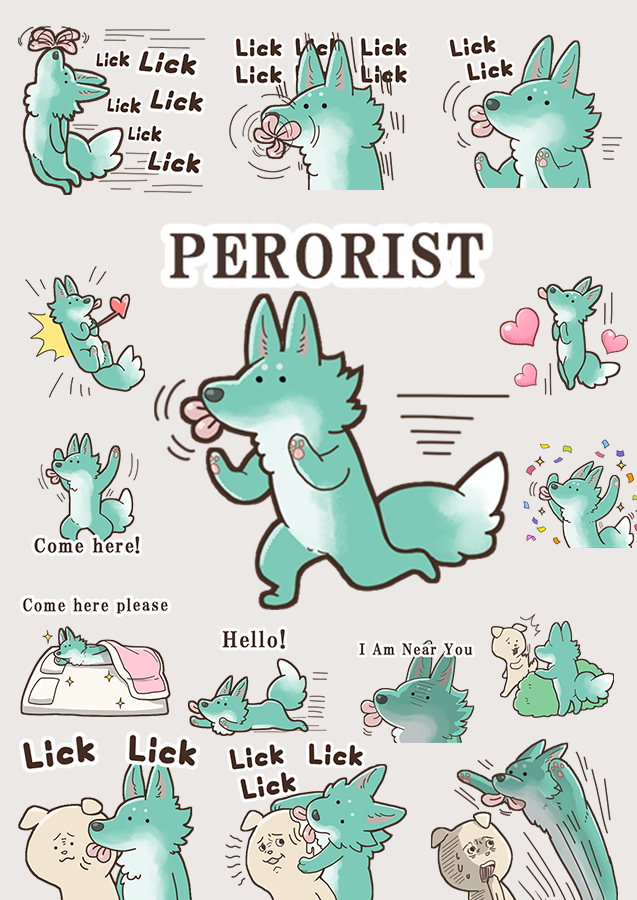 ✨LINE Sticker✨
PERORIST Stickerer🐾
English

SHOP→https://t.co/TSqWnokzhU

ペロリストさん🐾LINEスタンプ
英語版 本日発売されました!
よろしくお願いいたします

日本語版→https://t.co/Qsjqxm8tXH 
