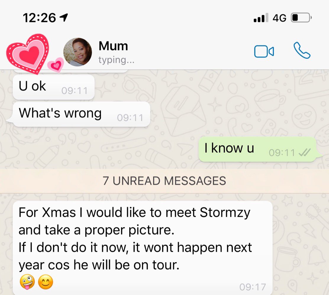 ramonerochester's tweet photo. Yoo my bro @stormzy look what my mum wants for Christmas 😂😂😂 https://t.co/kteunkMW0W