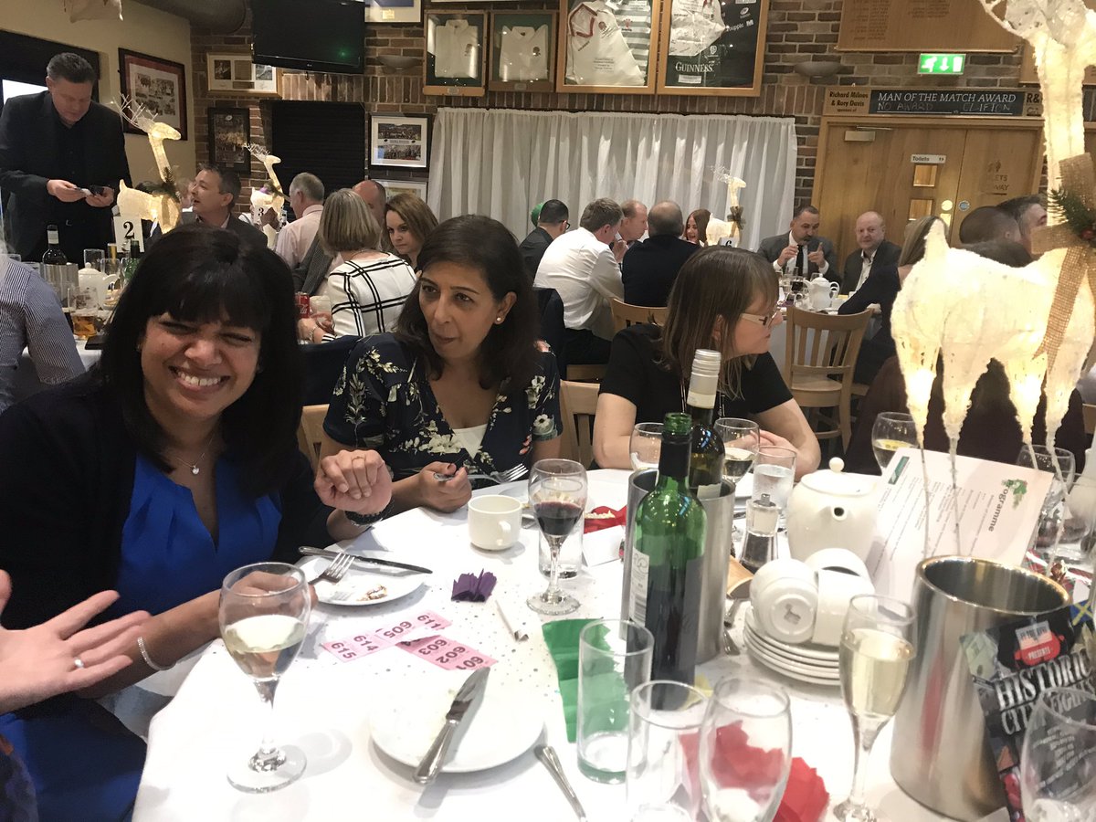 Recovering from a fantastic business lunch <a href="/Old_AlbanianRFC/">Old Albanian RFC</a> ! It was a lovely afternoon with my colleagues <a href="/DebenhamsOtt/">Debenhams Ottaway</a> and our guests. Also had some luck with the raffle! #business #networking #boozylunch