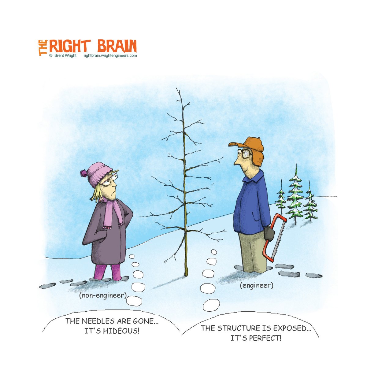 nvbizmag's tweet photo. Happy Saturday, Nevada! Check out the December cartoon courtesy of The Right Brain. @wrightengineers
.
.
#art #funny #Nevada #business #cartoon #online #digital #magazine #businessminded #saturdaycartoons #structure #engineerbrain https://t.co/JbyYDXH20z