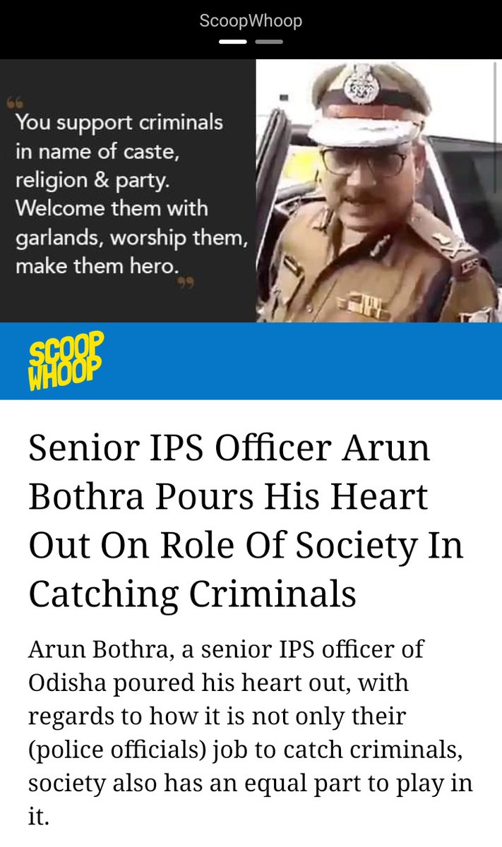 thedekodersays's tweet image. .@arunbothra I think @ScoopWhoop mistook this police person with you sir...

#Scoopwhoop #BadResearch