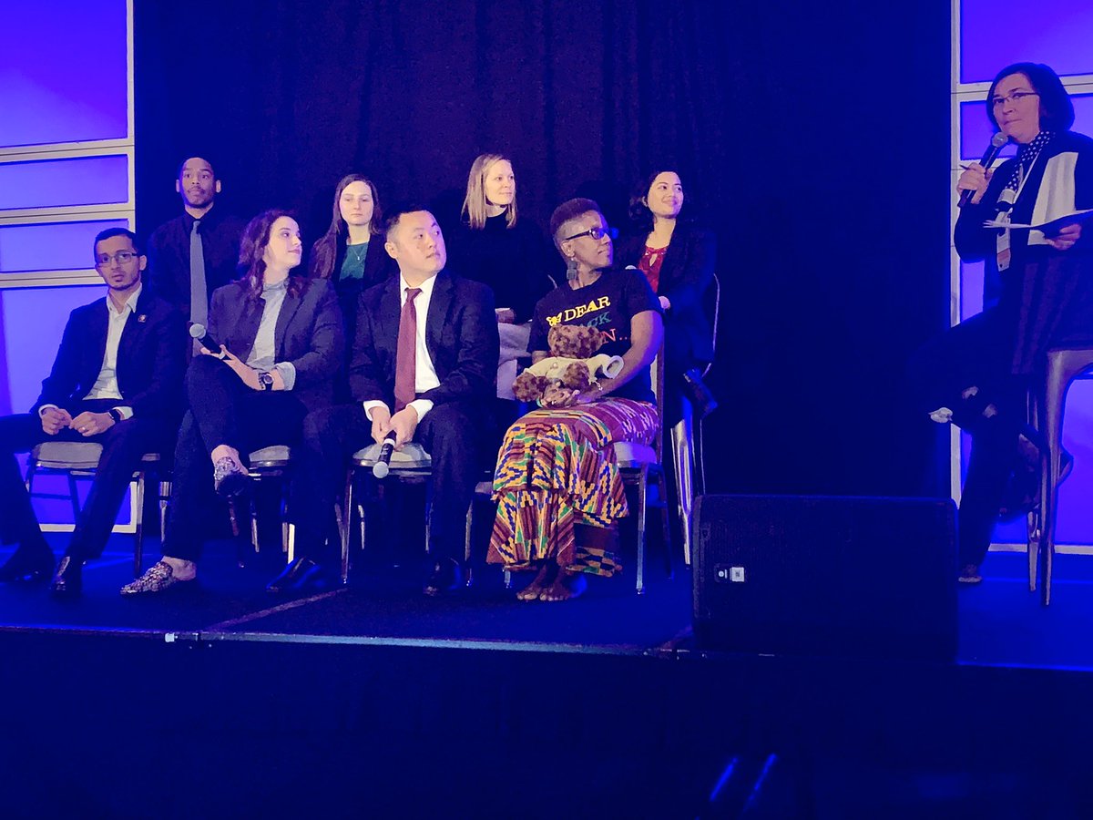 CGSGradEd's tweet photo. The 3MT Roundtable Discussion at #CGS59 with the regional winners! https://t.co/gdcAPbJLyb