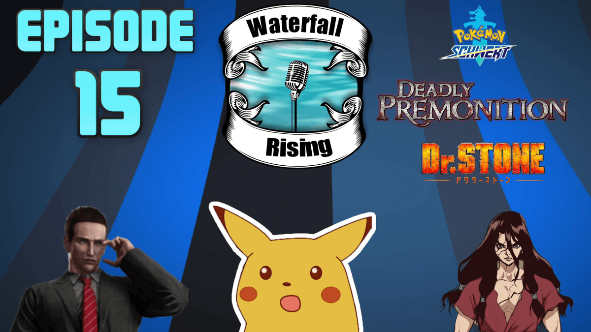 WaterfallRising's tweet photo. In #WaterfallRising 15 erwartet euch 'n ausführlicher #PokemonSwordandShield Spielbericht, erste Erfahrungen zu #DeadlyPremonition & Diskussionen zu den #Netflix-Serien #HausdesGeldes / #EliteNetflix + Rico schaut den #Anime #DrSTONE 🗿🦁
#Podcast ⏩ https://t.co/h3ehR5w4nM https://t.co/hTFObNseUM