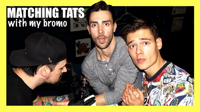 WE GOT MATCHING TATTOOS (w/ @MarioAdrion) https://t.co/cKMARGiOxf https://t.co/Y4aaoTW5xF<a href="/tag/maythebestmanwin"class="tags"><span>#maythebestmanwin</span></a>