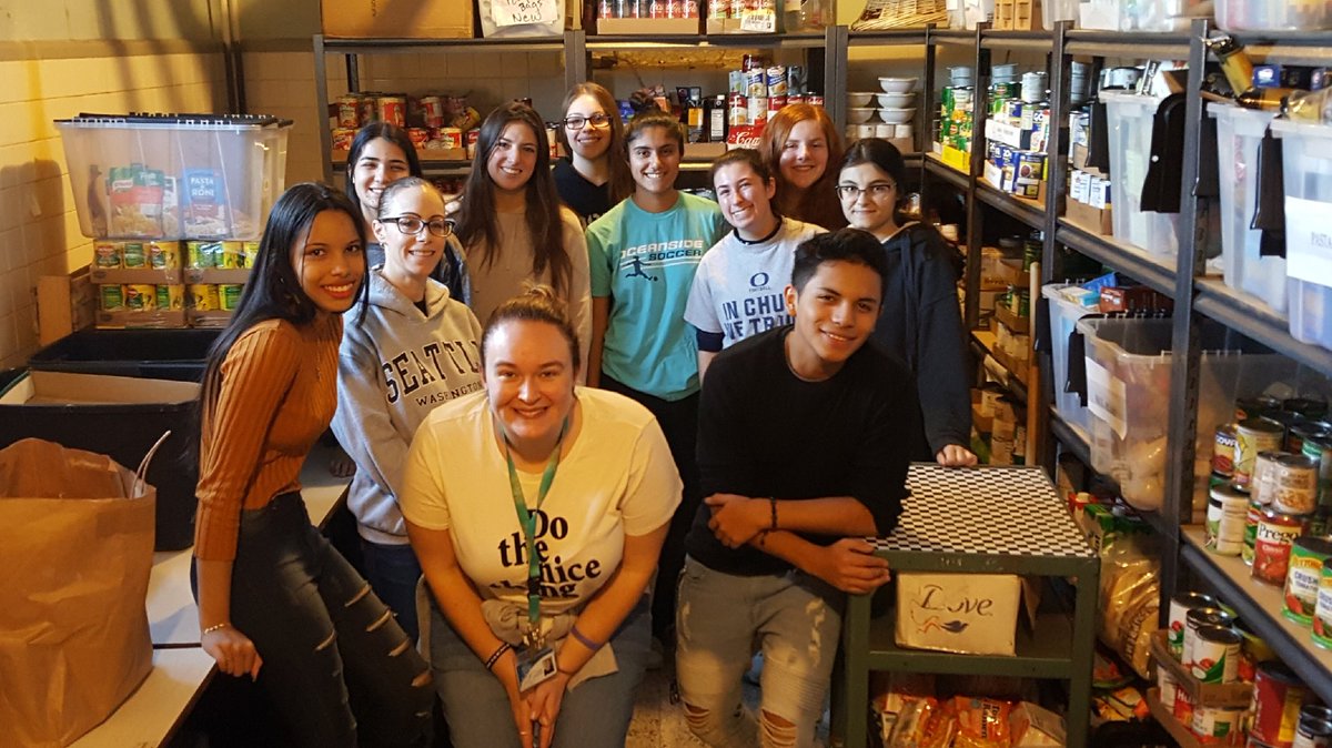 The preparations have begun! OHS Interact Club joined us early this morning to get our pantry ready for making baskets that will be delivered for the Holidays! #neighborshelpingneighbors <a href="/OHSSAO/">OHS Stdt Activities</a> <a href="/JustTeachingELA/">justteachingela.bsky.social - NOT ACTIVE HERE</a> <a href="/OSchoolsPR/">Oceanside School District #OSD_NY</a>