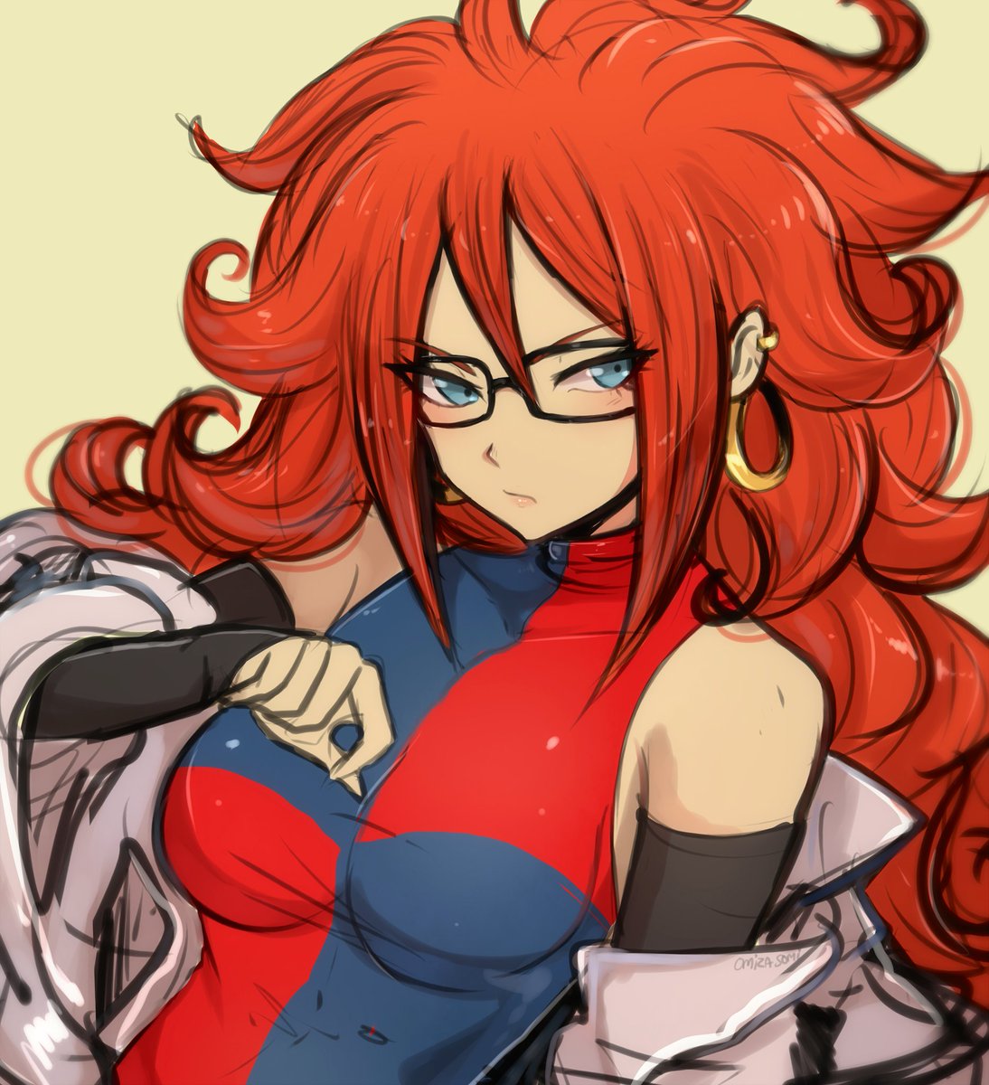 #dragonBallFighter #Android21 I feel like it to draw her, Android21! 