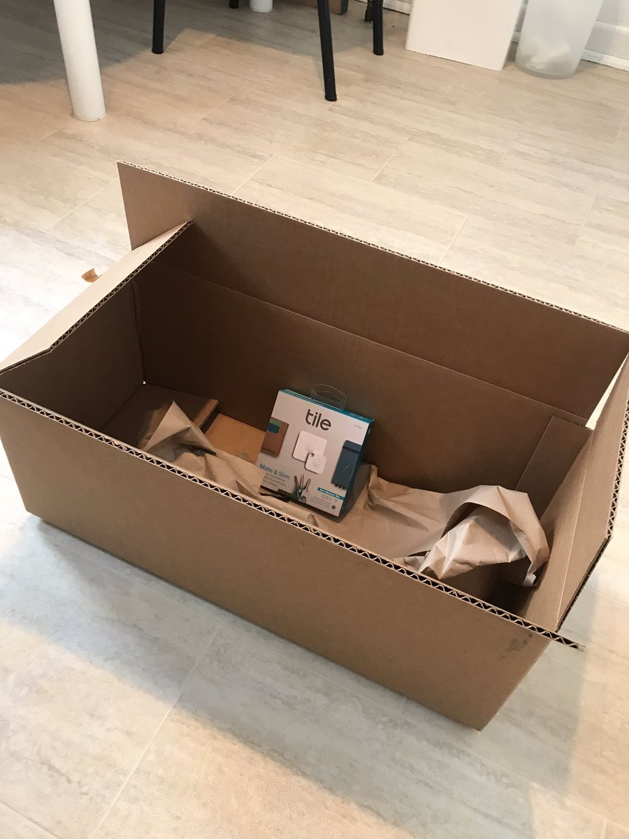 joshscheinert's tweet photo. Thanks for the delivery @BestBuyCanada. Ridiculous and wasteful packaging. I wonder how much materials and driving #emissions you could save if you tried. We can all take steps to waste a little less. https://t.co/lUJUFr7HRr
