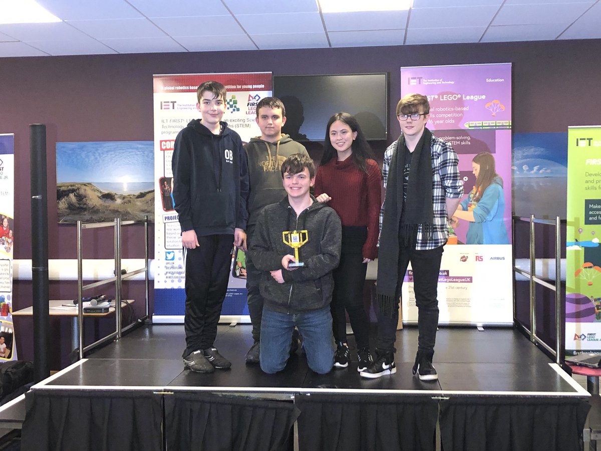 PartnershipO's tweet photo. Proud as punch AGAIN!Team Goi Goi bagged the Innovation Project, Judges Award for Community.  One of the best examples of team work I have ever seen, well done!. Thank you so much to our sponsors @spirit_energy for all their support @firstlegoleague @stmacharacademy @ComputingSt https://t.co/gceT7leego