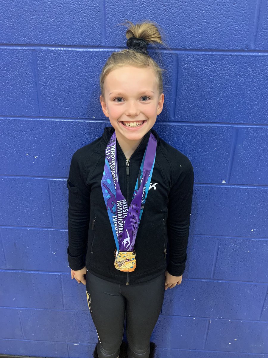 kristenhhayes's tweet photo. This girl! She placed 1st on beam and 2nd all around! Super proud of her! #mjelite #vandygirl https://t.co/0Ao8Mh6iFV
