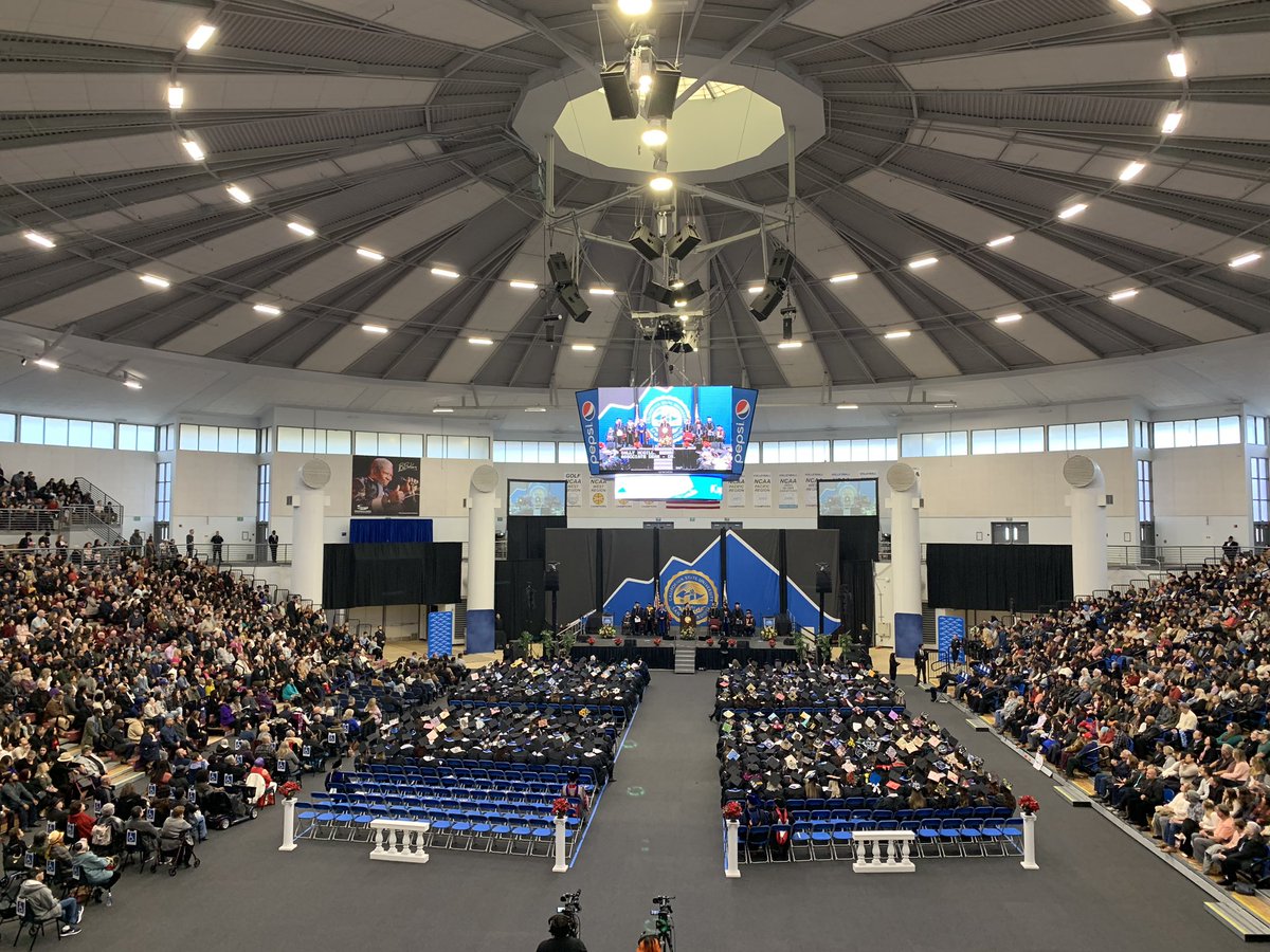 csusbcns's tweet photo. #CSUSB Provost Shari McMahan: “Today is a day of great celebration.!” 🎓🎓🎓 #CSUSBGrad19 #CSUSBNaturalSciences #WeDefineTheFuture #Coyote4Life https://t.co/PvdTkoh5Vl