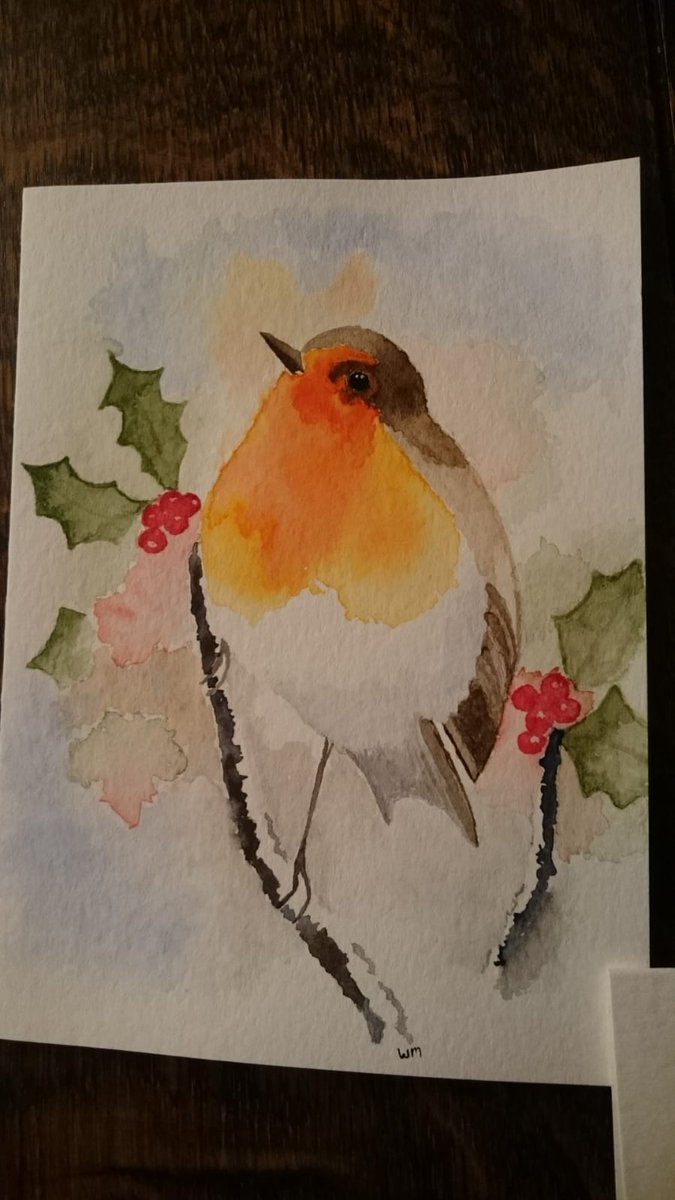 My mum is so clever - she's become incredibly creative since retirement, and so much happier. This is from a lady who hasn't painted since she was at school til 60. #prouddaughter #retirementjoy