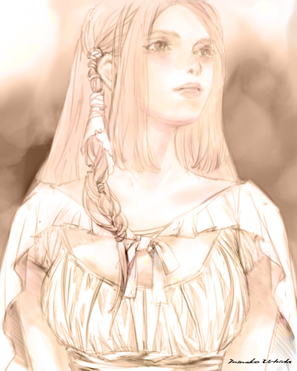 「夢を見ている 
#illustration #drawing #painting」|内田美奈子のイラスト