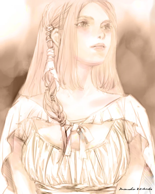夢を見ている 
#illustration #drawing #painting #photoshop 