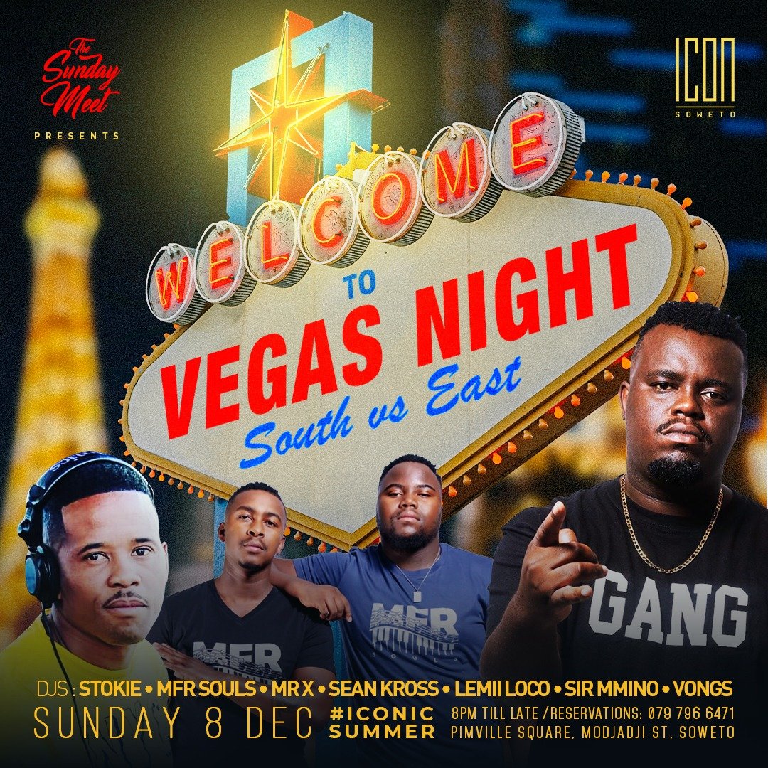 iam_matha's tweet photo. Tomorrow we give you Vegas Night South vs East
@IconSoweto // #ICONicsummer
@iamSeanKross are you going to give us a fire line up or what? https://t.co/f3TyaTUiqf