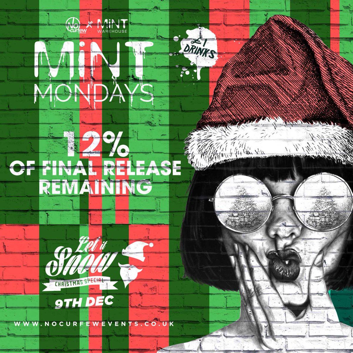 Last chance to get your hands on tickets for the final MM of the year 🙌

Only 12% of tickets remaining - available via bit.ly/2OLwH4S 🎅🏻