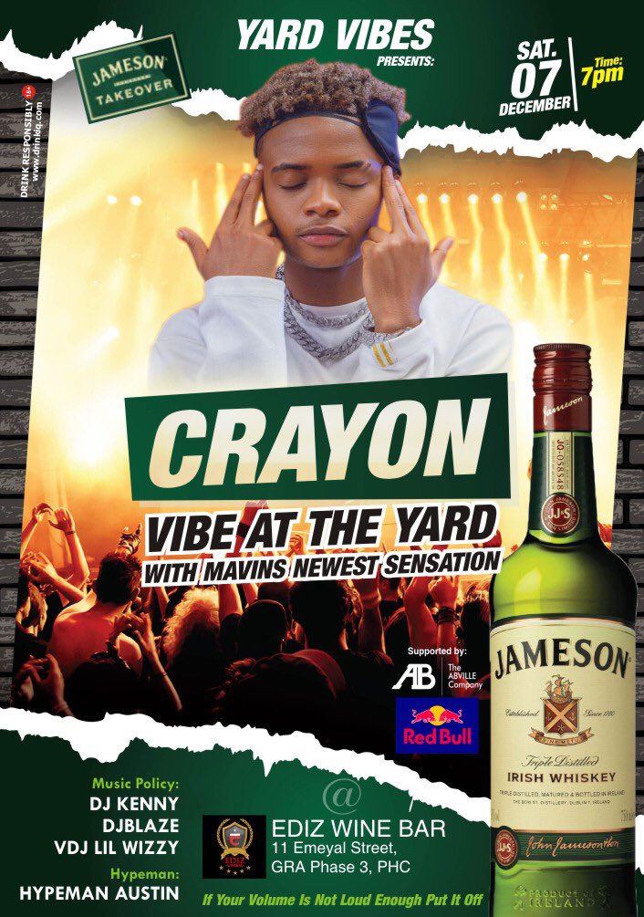 crayonthis's tweet photo. PH city tonight we go crazy๐ฅต๐ฅ
Come through vibe at the yard!!
#crayvolution https://t.co/RrDoIQ9tXF