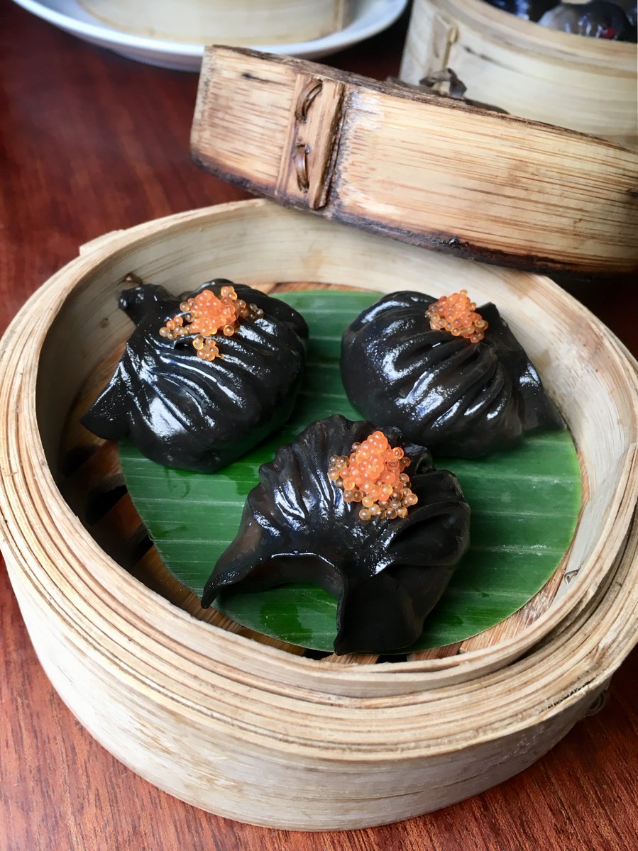 ShikumenUK's tweet photo. Who has tried our signature seafood &amp; black truffle xiao long baos!?

With such a distinctive look, these are an absolute must-have when you visit Shikumen.

#Shikumen #LondonDimSum #LondonChinese #ShepherdsBush https://t.co/T0Oh7zJMRZ