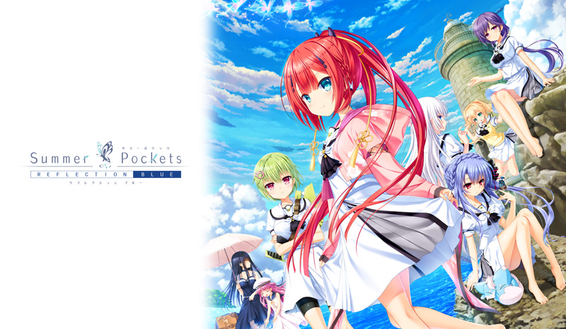 Visual Arts Co Ltd We Also Announced Summer Pockets Reflection Blue Adding Additional Scenarios And A New Heroine Kamiyama Shiki A Potential Release Of This Extended Version On Steam Will Be