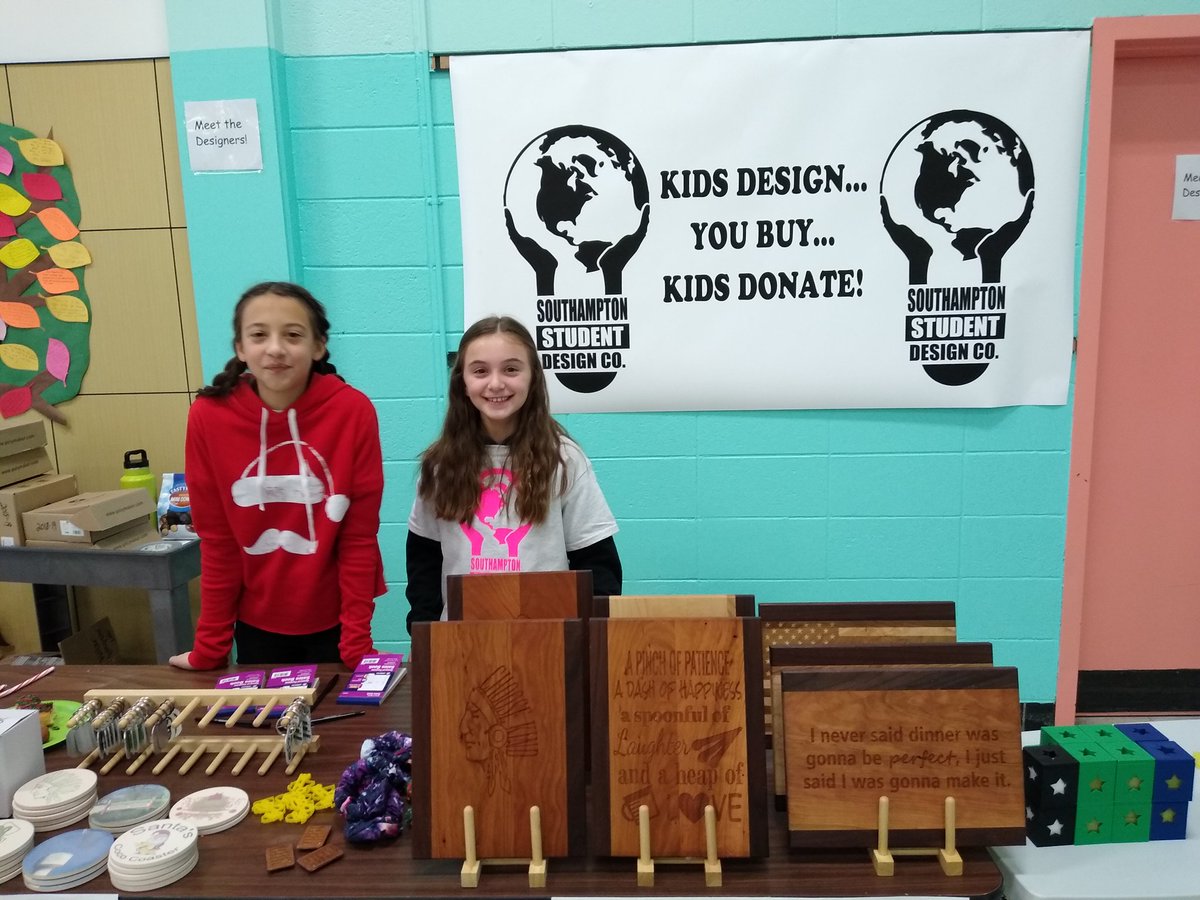 ssdesignc's tweet photo. Ready for our 1st craft fair, some of our student members giving up a Saturday to sell.  #studententrepreneurship #socialentrepreneurship #stswarriors https://t.co/cOeLqhQTeO