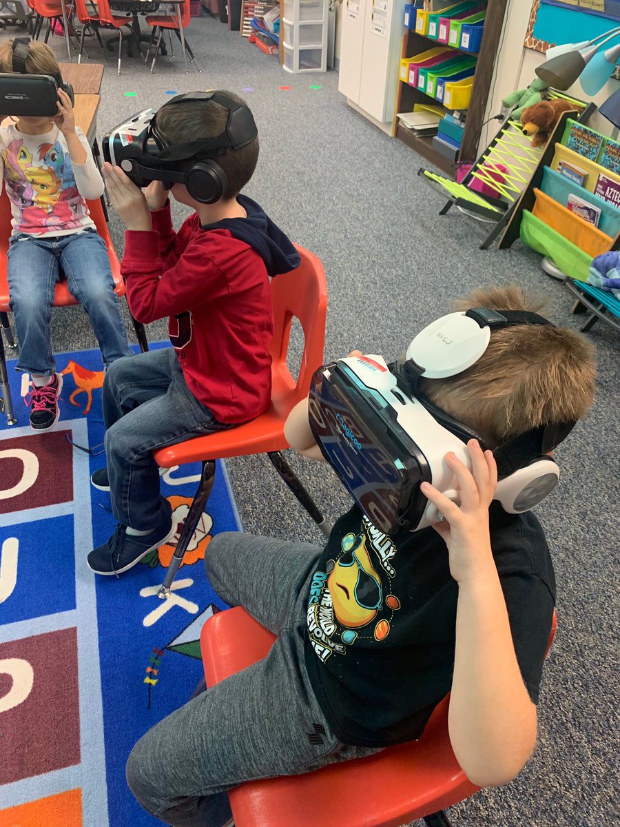 First grade visited the Mayan and Aztec ruins yesterday thanks to  #googleexpedition!
