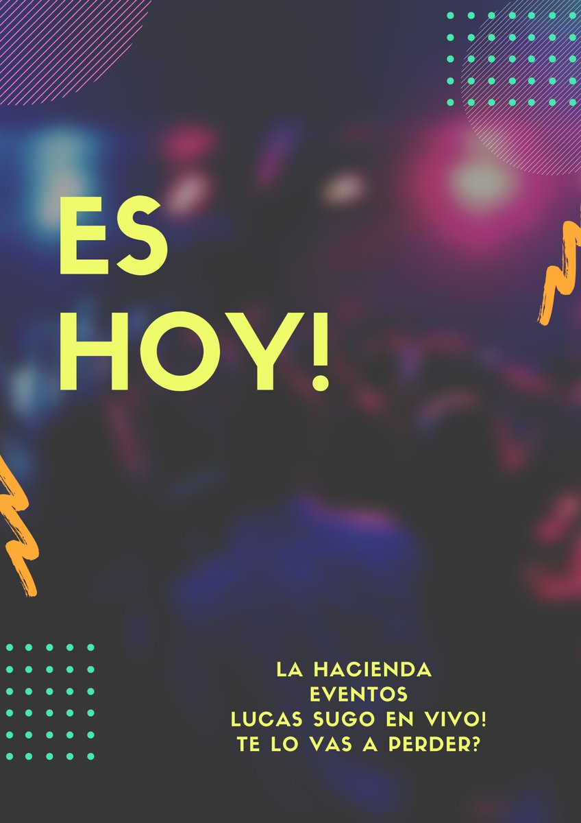 ⚠️EL DÍA LLEGÓ⚠️ PREPÁRATE PARA UNA NOCHE INOLVIDABLE EN UN LUGAR ÚNICO🔝🔝
✅Hoy últimas anticipadas a $350 en Dulcia Home, Zenit, Crazy House y Restaurante La Fragata