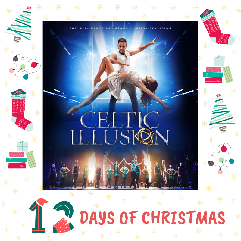 Like, comment, or RT for your chance to win two tickets! Random draw tonight at 9:00 PM.
#12daysofchristmas #12ticketsofchristmas #seeyouatthecentre #givethegiftofentertainment #giftidea #celticillusion