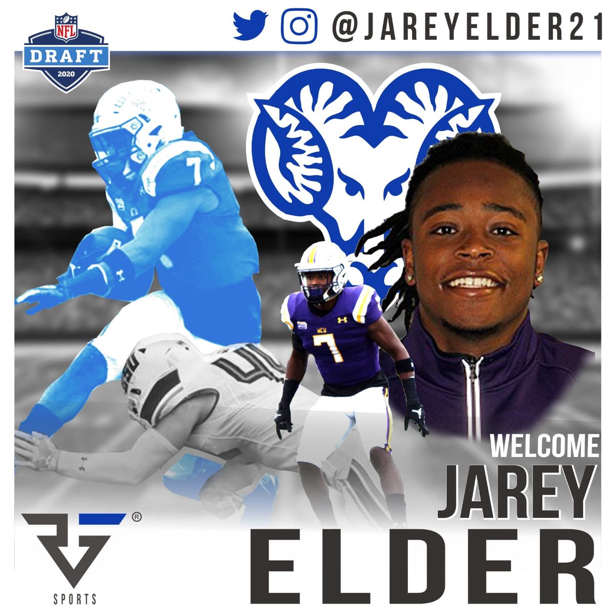 JareyElder21's tweet photo. #NFL #Draft 

*Senior #Captain
*3 year starter
*187 Tackles 12 TFL
*20 total turnovers 14 Int/3FF/3FR
*54 Returns for 380 yards

#FYI pronounced as  "Jah-Ray"
Cousins of #NFL Alum Kevin, Kyzir &amp; Ka'Raun White. Close relationship with Saquon Barkley

#SEV #RGSports 
#2nd2None https://t.co/79RyBLlvB9